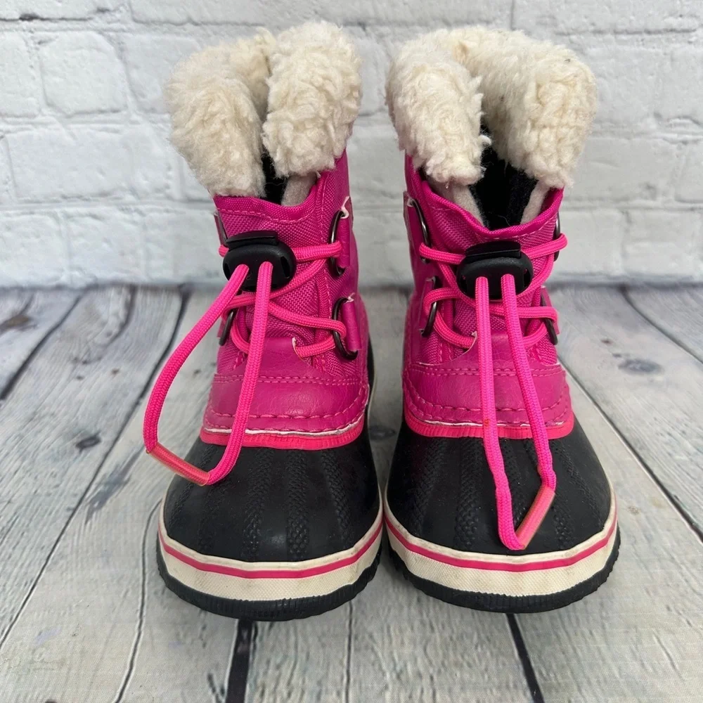 SOREL Yoot Pac Nylon waterproof winter pink size 8